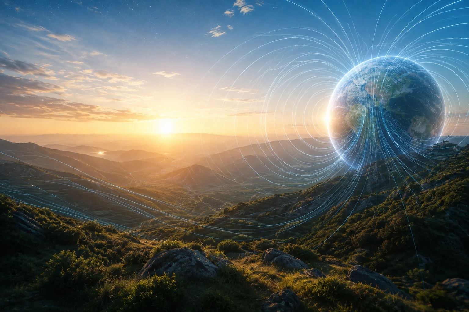 How Geomagnetic Principles Inspire Wellness Technology